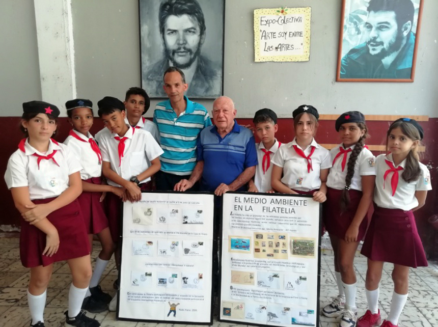 Medio ambiente y filatelia en Cienfuegos
