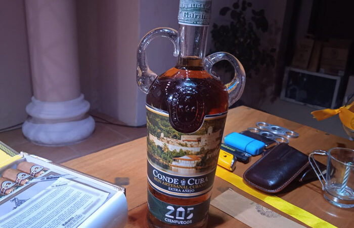 Dedican ron Conde de Cuba a fundación de la ciudad de Cienfuegos