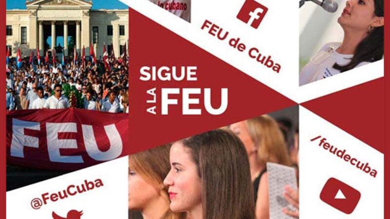 Convoca la FEU acto de solidaridad con universitarios de EEUU