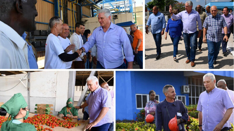 Expresa Díaz-Canel confianza en capacidad de Cuba para superar retos