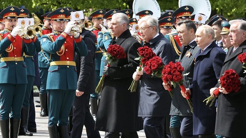Participa Díaz-Canel en tributo en Moscú a los héroes de la Gran Guerra Patria