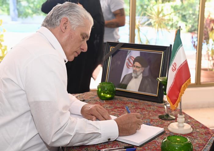 Díaz-Canel sobre Ebrahim Raisi: Hemos perdido a un gran amigo