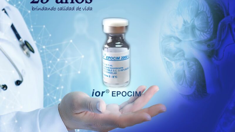 ior® EPOCIM. Eritropoyetina humana recombinante cubana: 25 años contribuyendo a la salud de enfermos renales crónicos