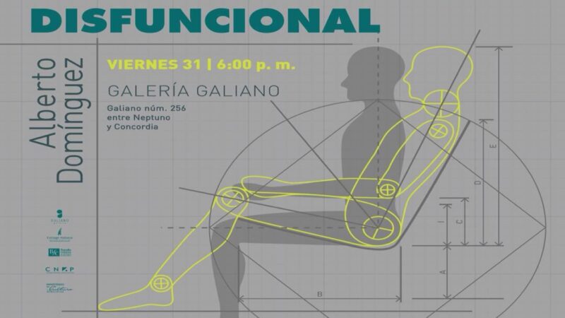 Propone Galería Galiano expo Funcionalmente disfuncional de Alberto Domínguez