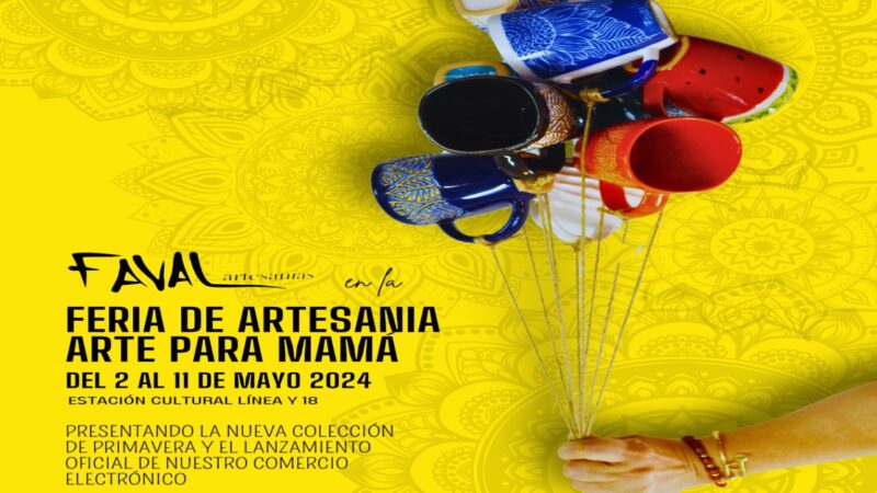 Faval Artesanías en la Feria Arte para Mamá
