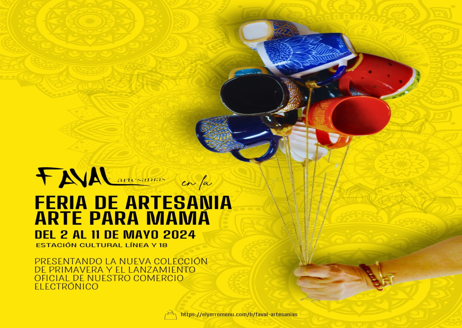 Faval Artesanías en la Feria Arte para Mamá