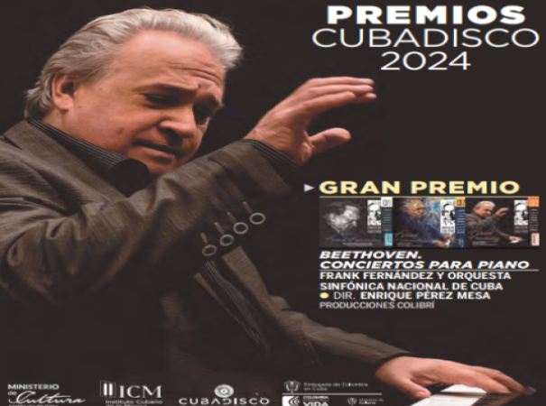 Gran Premio Cubadisco a Frank Fernández y la Sinfónica de Cuba