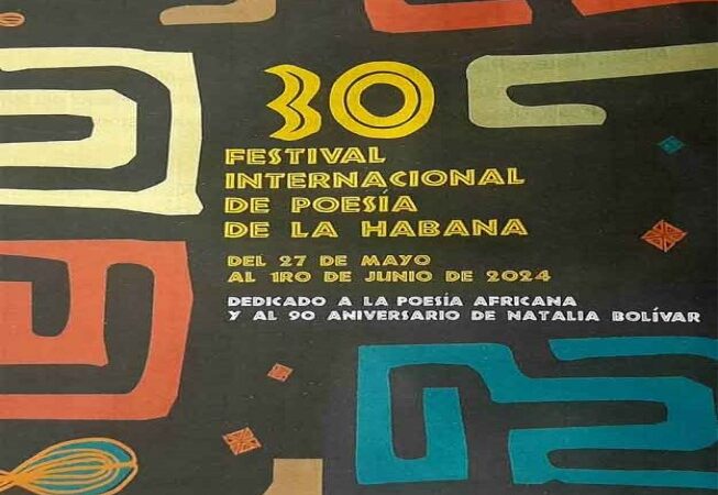 Participarán más de 30 países en Festival de Poesía de La Habana