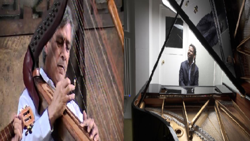 Henry Rubio y Rolando Luna en Un lugar en el aire