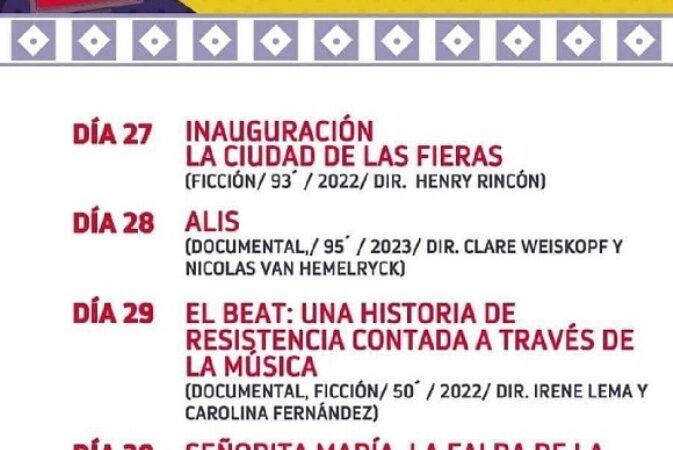 Muestra de Colombia esta semana en el cine Yara