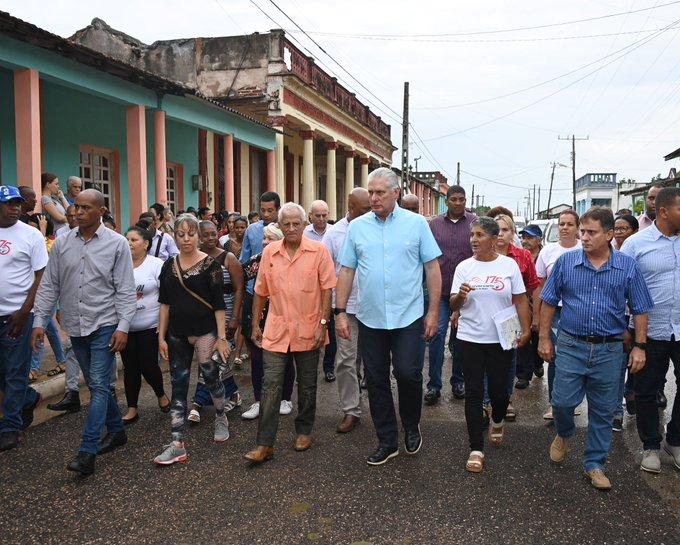 Visitó Díaz-Canel municipio de Unión de Reyes, en Matanzas