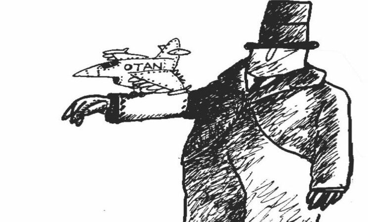 Humor político desde la exposición Dedeté antimperialista, valga la redundancia