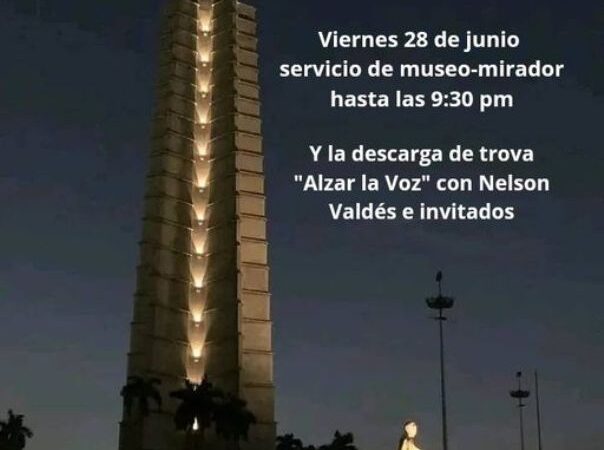 Disfrute La Habana de Noche desde el Memorial José Martí