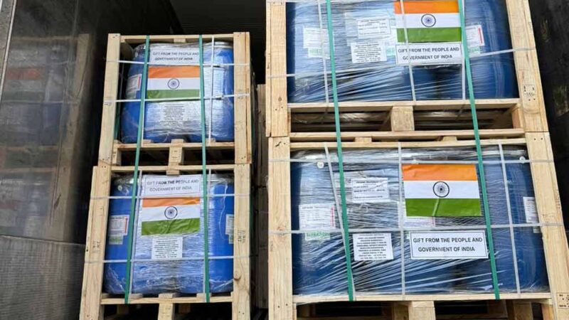 India envía a Cuba materia prima para producción de medicamentos