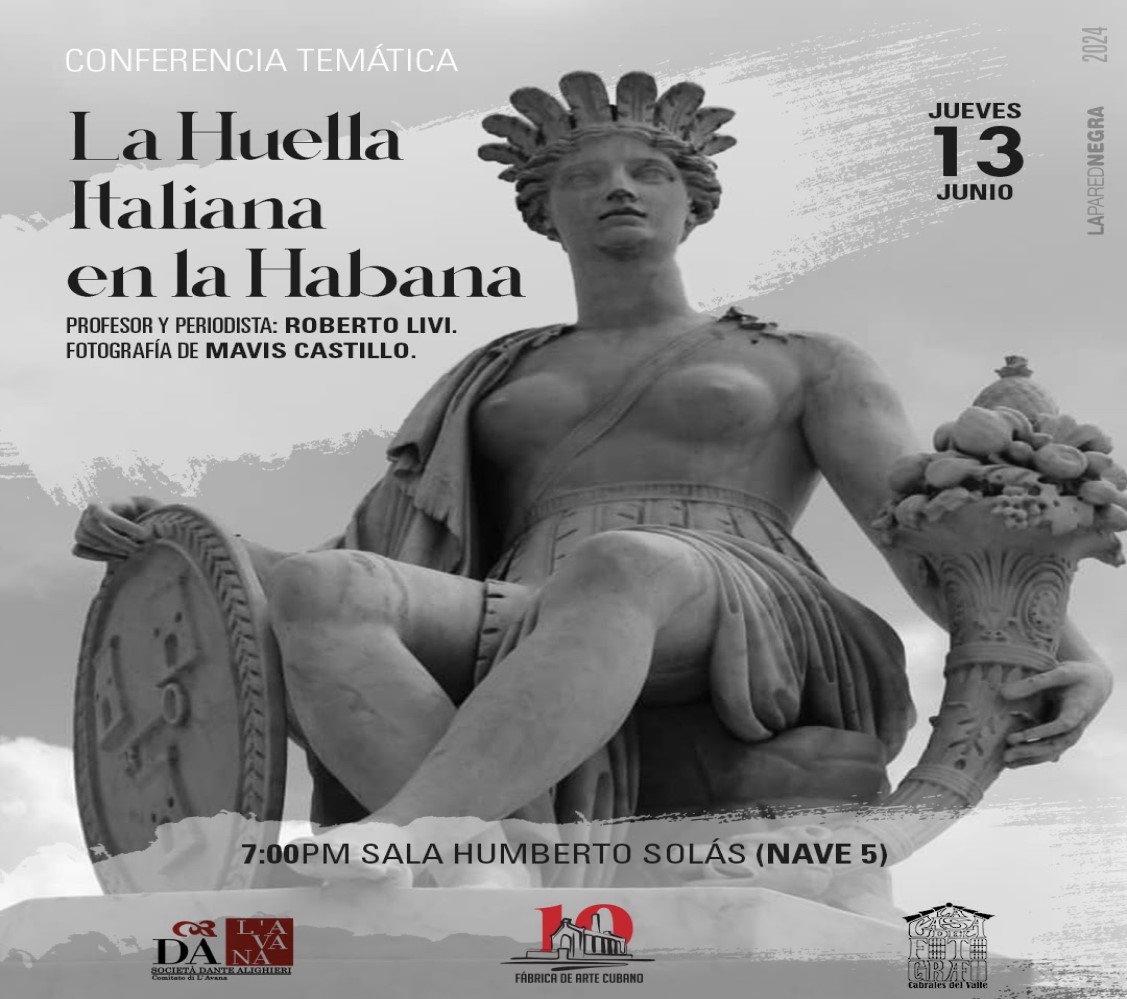 Huella italiana en Cuba, un evento sobre crianza respetuosa y más en Fábrica de Arte Cubano