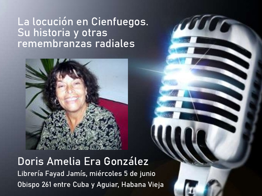 Presentarán libro sobre la historia de la locución en Cienfuegos