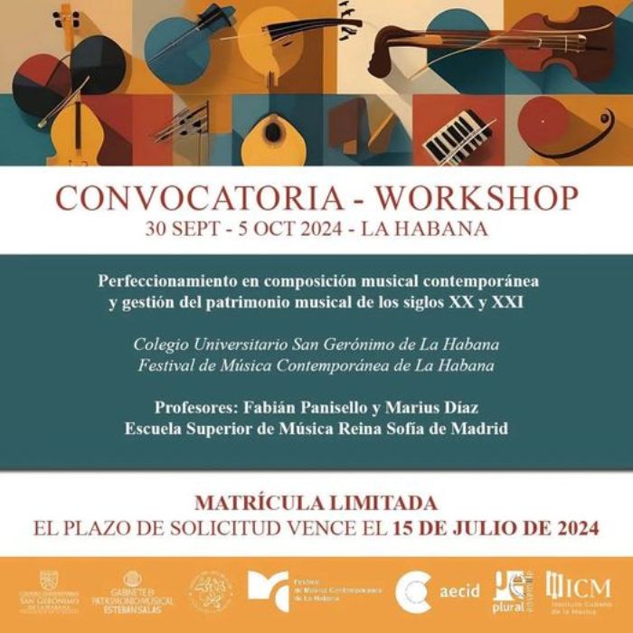 Composición y gestión del patrimonio musical: tema de un curso para jóvenes creadores