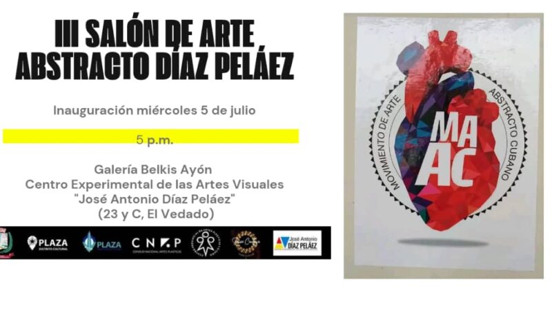 Anuncian III Salón de Arte Abstracto Díaz Peláez