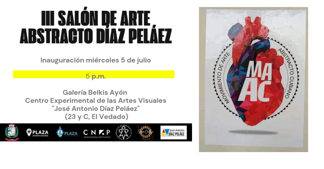 Anuncian III Salón de Arte Abstracto Díaz Peláez