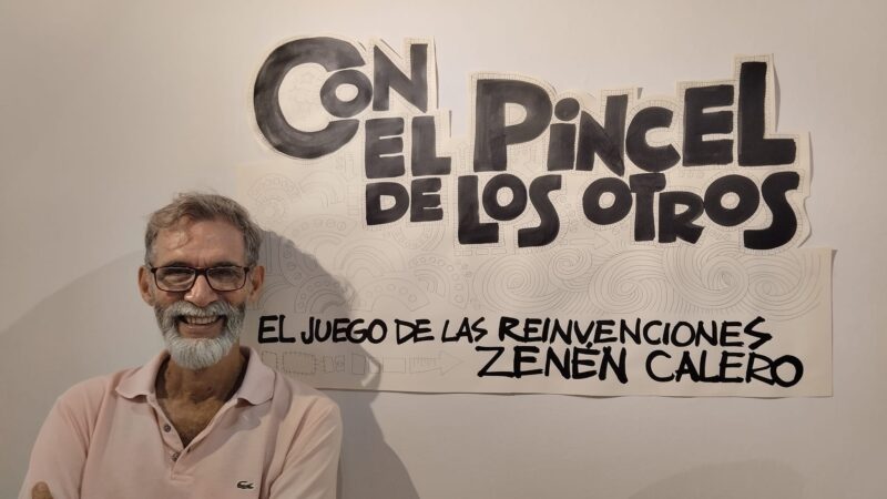 Zenén Calero, en un espejo de tantos colores