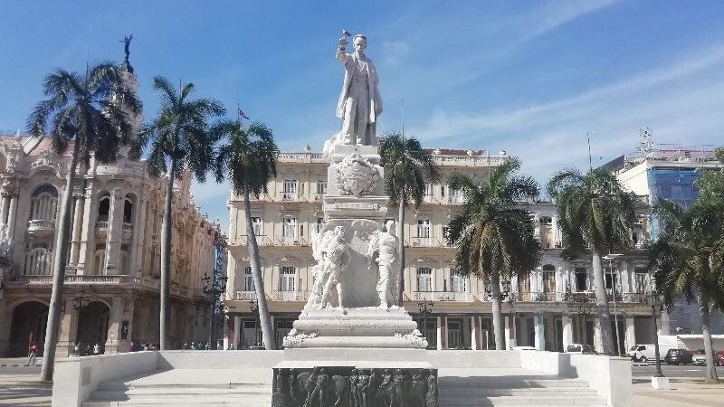 Monumento a José Martí en el Parque Central de La Habana