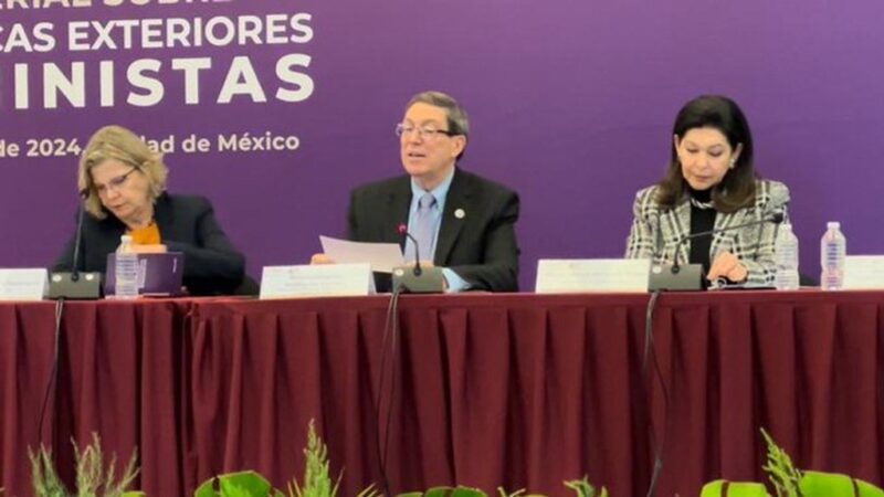 Canciller cubano en México pondera papel de la mujer