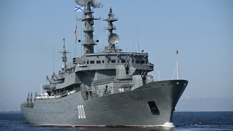 Arriban al puerto de La Habana tres buques rusos de la Flota del Báltico