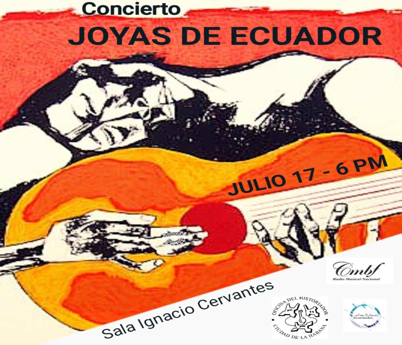 Ofrecerán concierto en La Habana con música emblemática de Ecuador