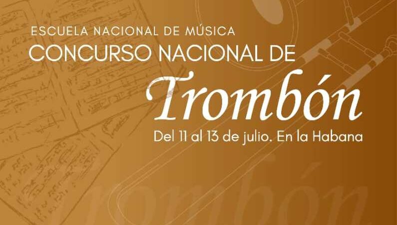 Escuela Nacional de Música realizará Concurso Nacional de Trombón