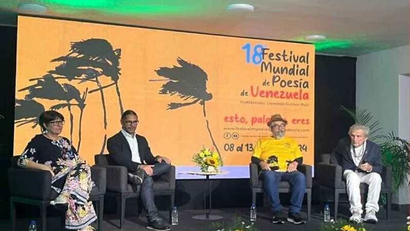 Participa Cuba en XVIII Festival Mundial de Poesía en Venezuela