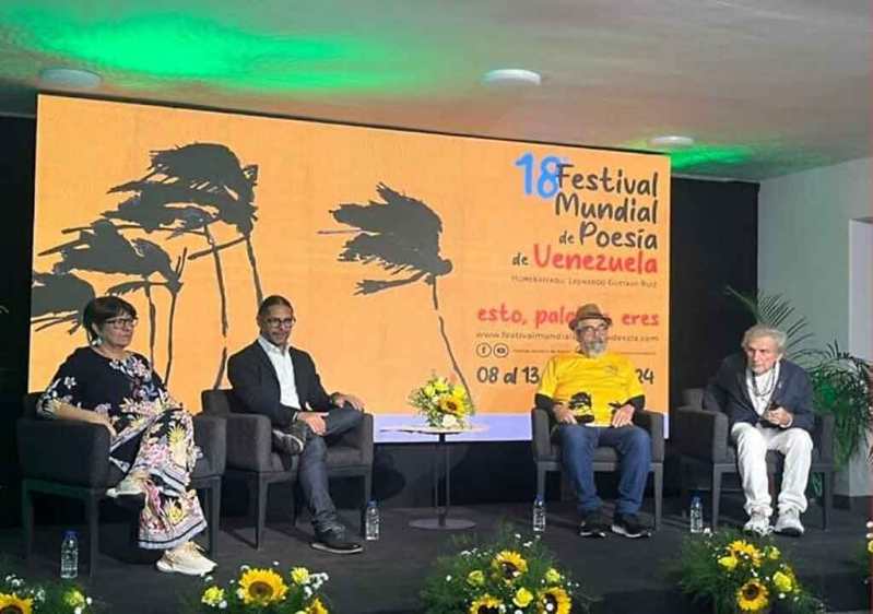 Participa Cuba en XVIII Festival Mundial de Poesía en Venezuela