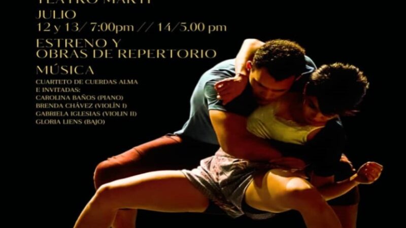 Compañía MalPaso en el Teatro Martí este fin de semana