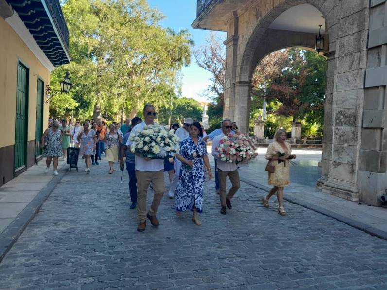 Oficina del Historiador de la Ciudad de La Habana homenajea a Eusebio Leal