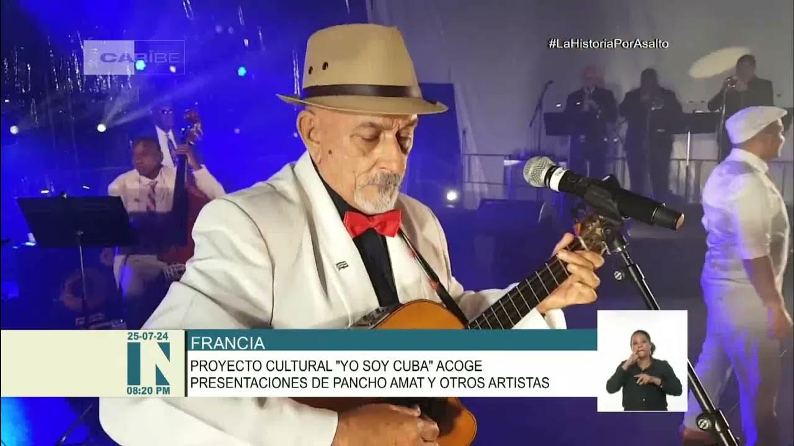 Ofrecen concierto en París Pancho Amat y Estrellas de Buena Vista