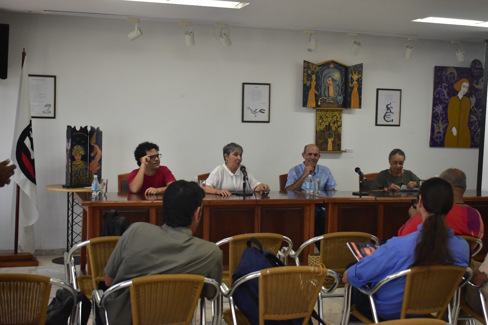 Dedican panel a Teatro de Las Estaciones por sus 30 años