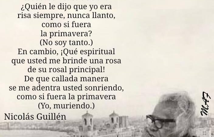 En el verano disfrutemos la poesía de Nicolás Guillén