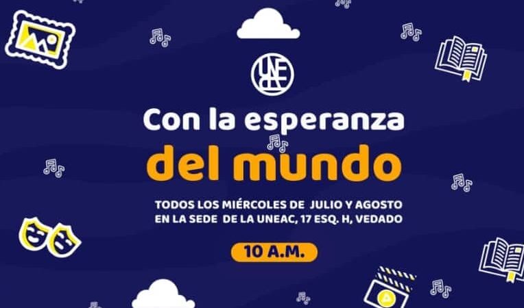 Espacio infantil Con la esperanza del mundo regresa en la sede de la Uneac