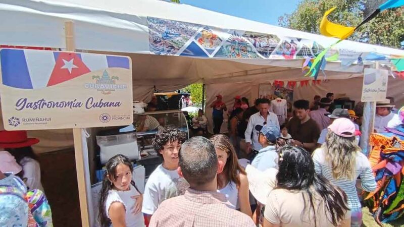 Sabores cubanos con gran acogida en festival gastronómico en Ecuador