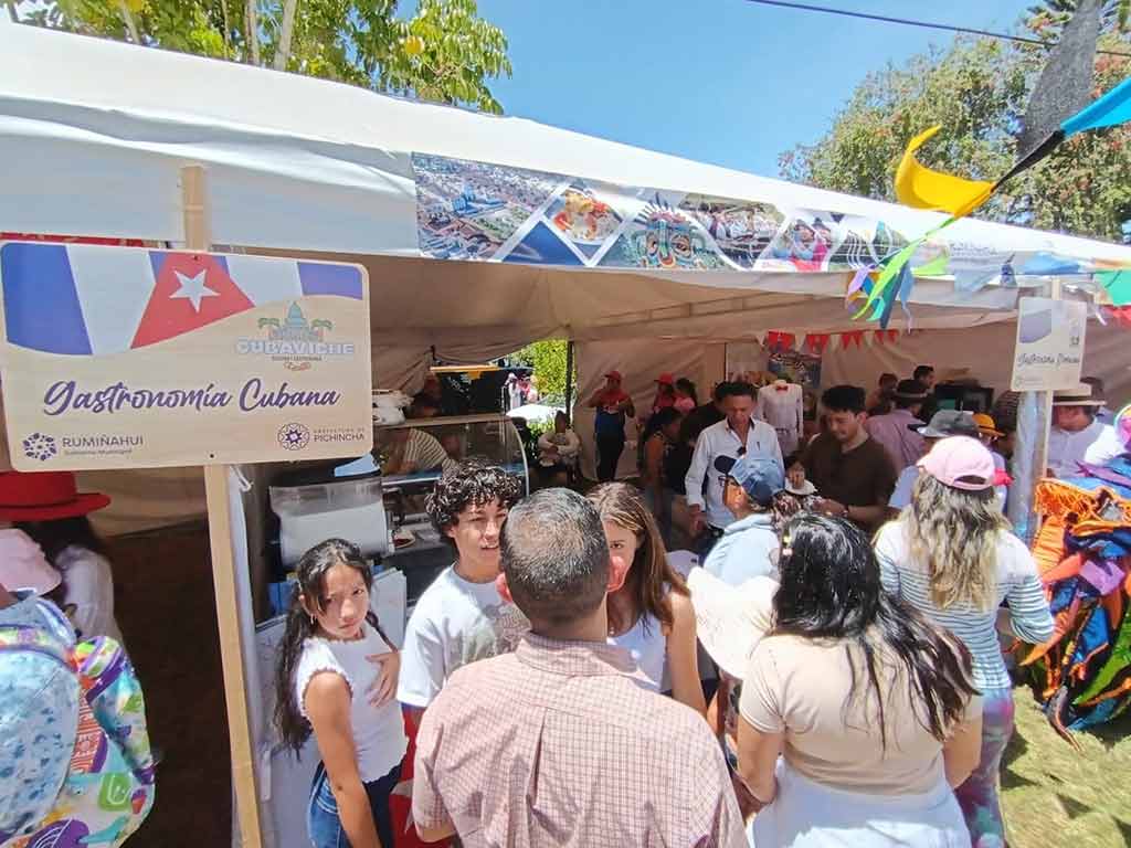 Sabores cubanos con gran acogida en festival gastronómico en Ecuador