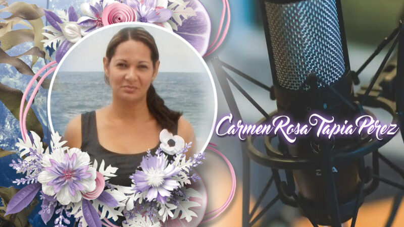Las Voces de Radio Enciclopedia: Carmen Rosa Tapia