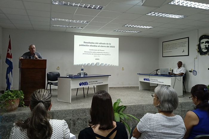 Desde la estadística, prioridad a situación demográfica de Cuba