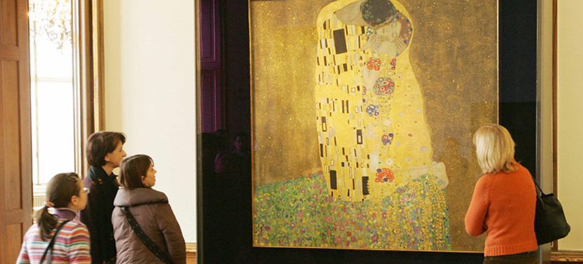 De las diez más famosas pinturas del mundo, El beso de Gustav Klimt, parte II