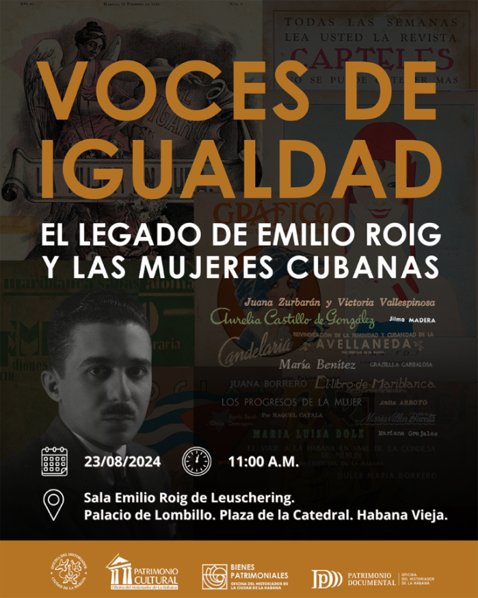 Inaugurarán exposición sobre el legado de Emilio Roig y las mujeres cubanas