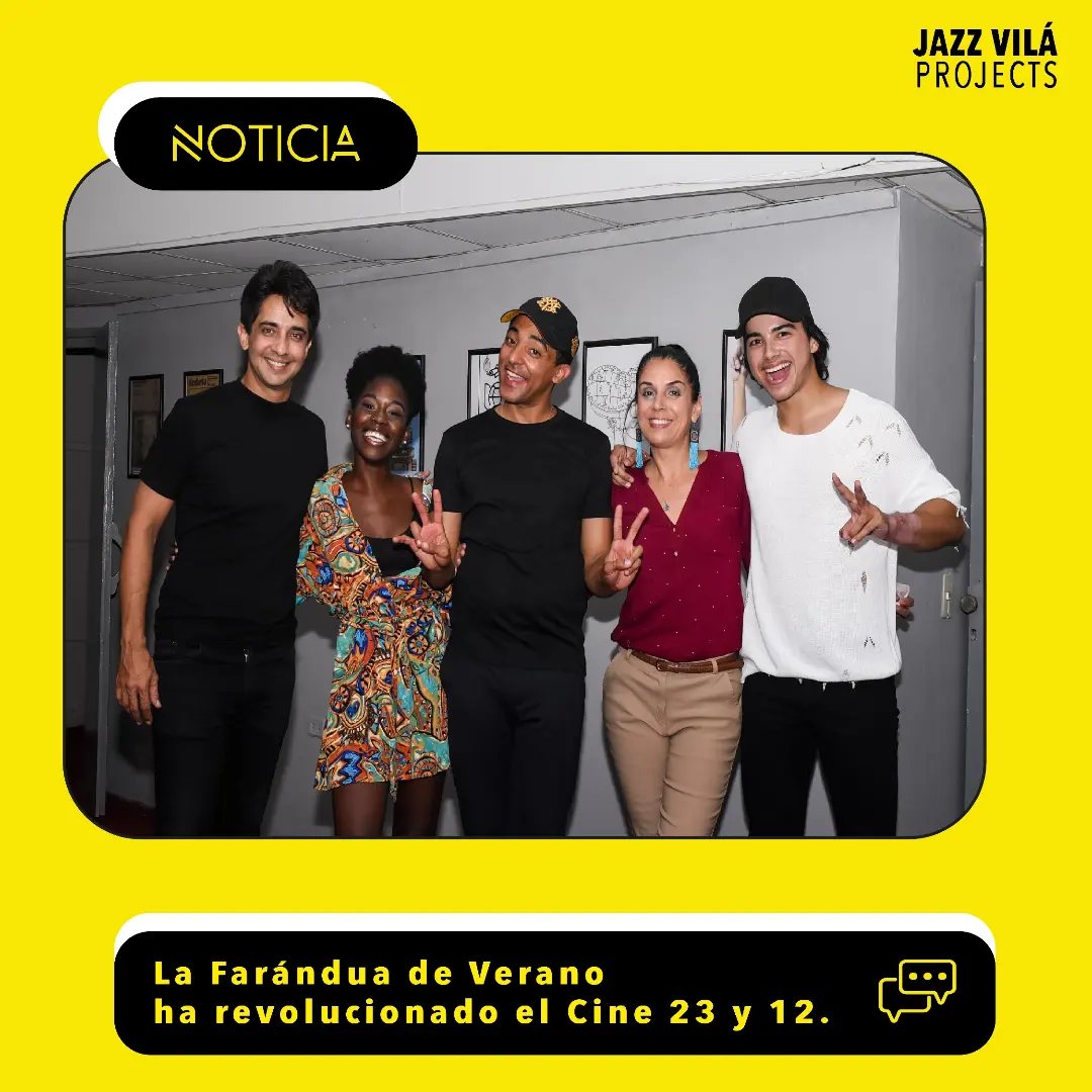 Farándula en el 8vo. Festival de Cine de Verano