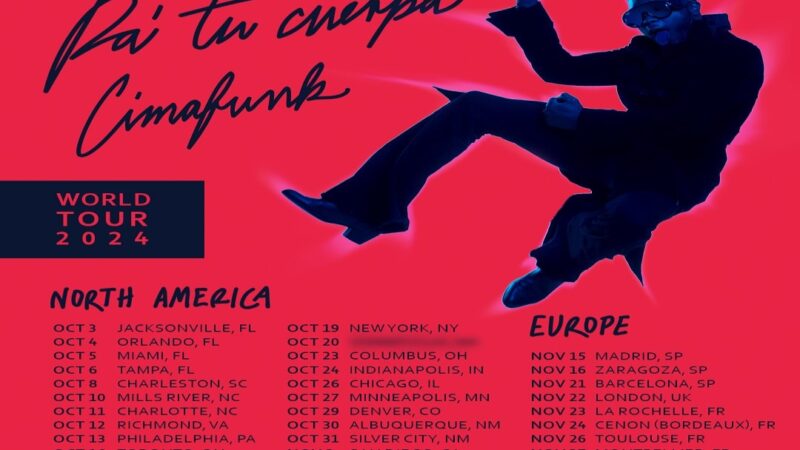 Cimafunk de gira de verano estrenando su tercer fonograma