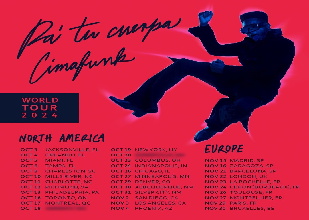Cimafunk de gira de verano estrenando su tercer fonograma