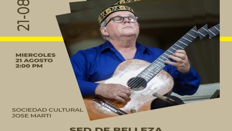 Invita maestro Luis Manuel Molina a su espacio Sed de belleza este miércoles