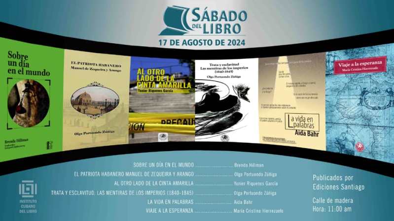 Textos de Ediciones Santiago en Sábado del Libro
