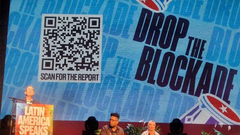 Cancilleres de Cuba y Venezuela encabezan acto solidario en Harlem