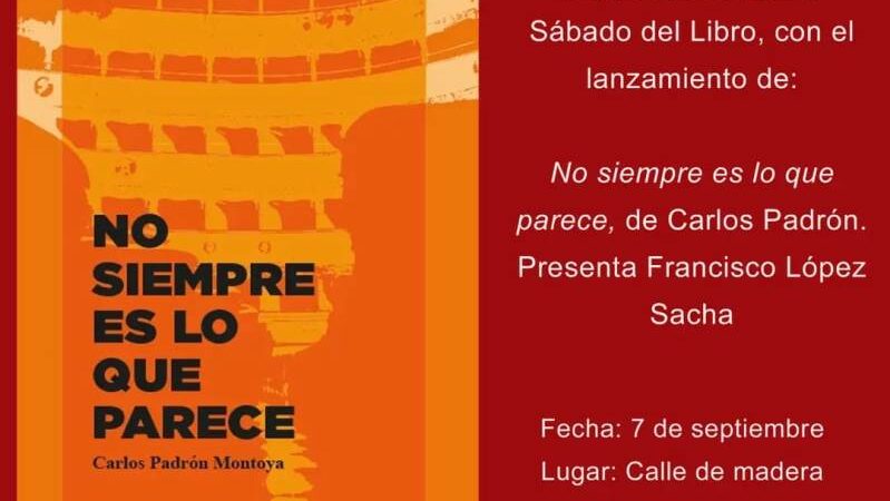 En el Sábado del Libro, «No siempre es lo que parece»